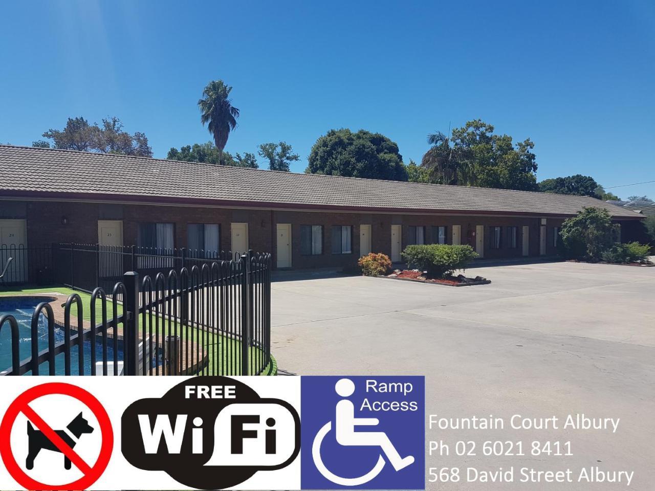 Fountain Court Motor Inn Albury Exterior photo