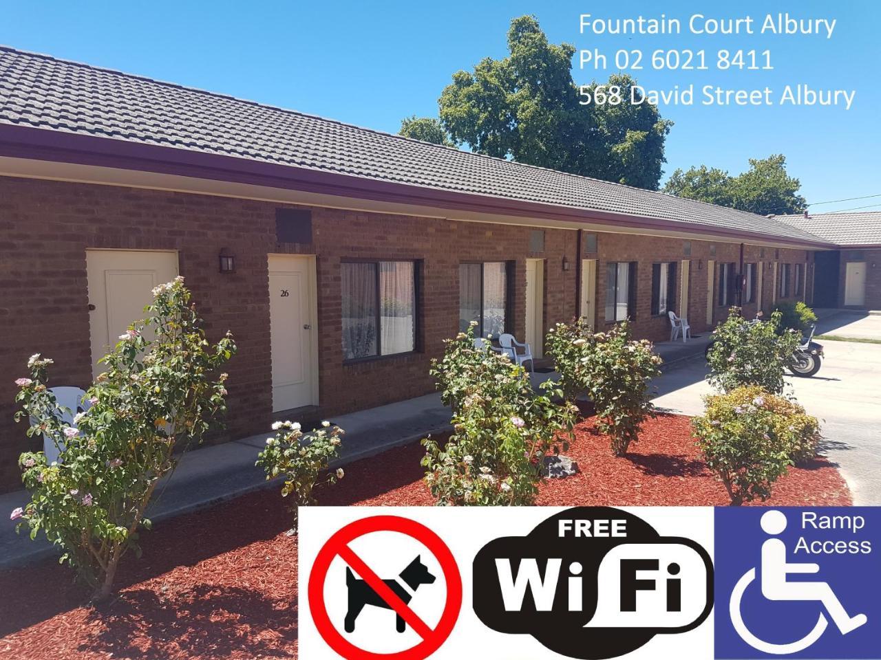 Fountain Court Motor Inn Albury Exterior photo