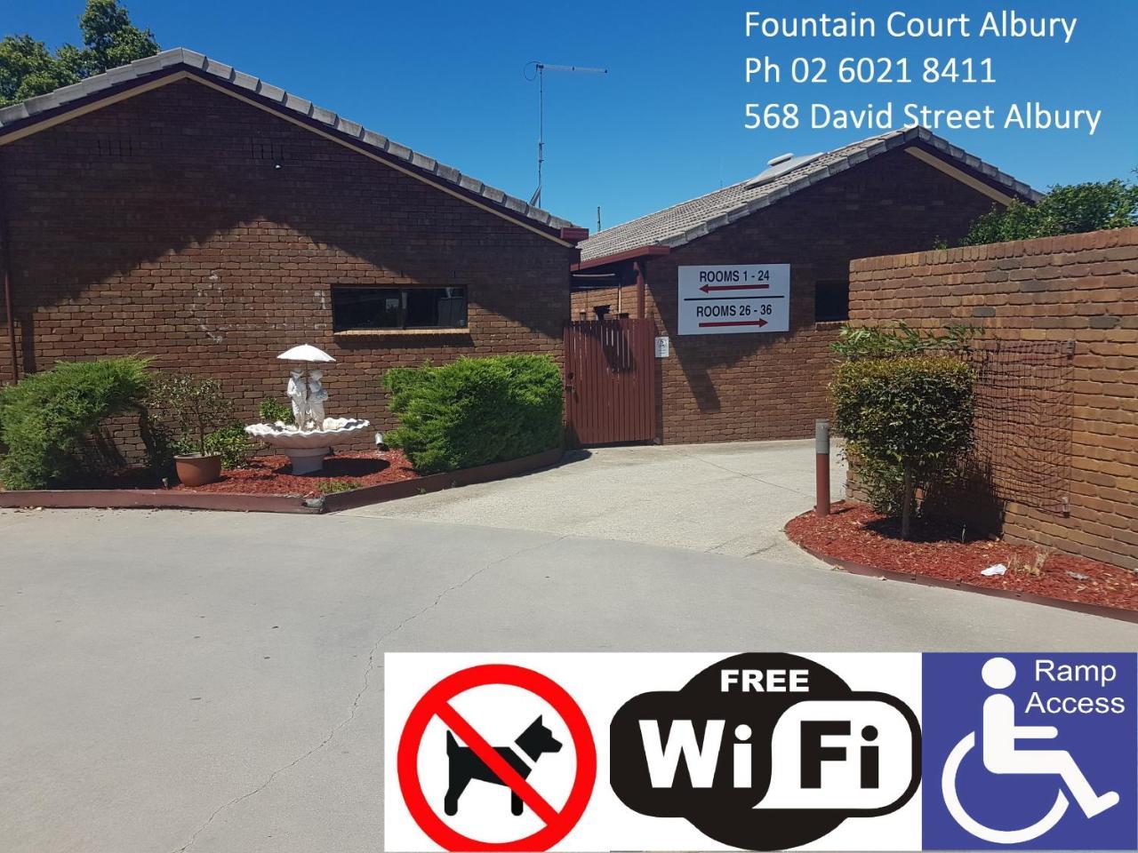 Fountain Court Motor Inn Albury Exterior photo