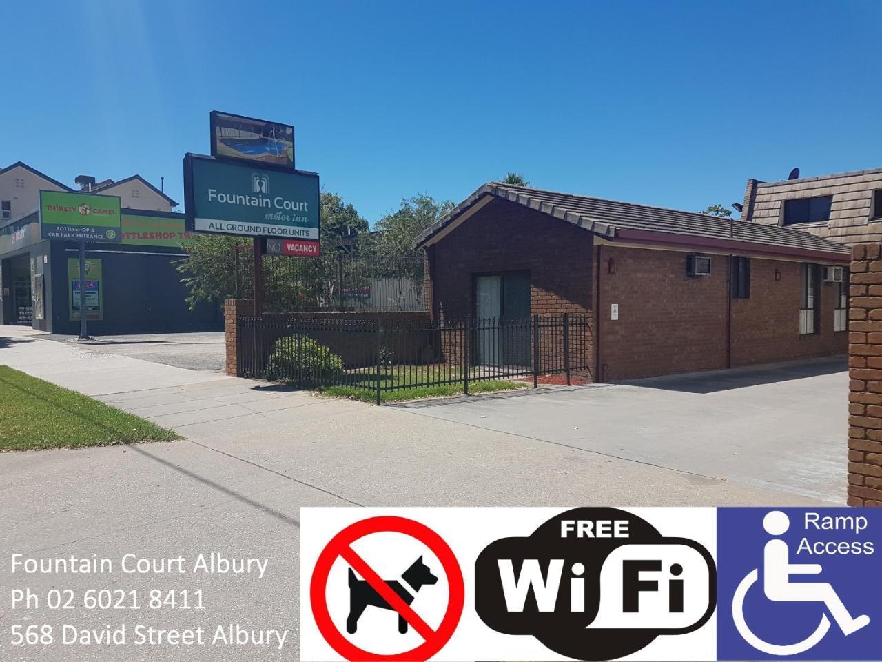 Fountain Court Motor Inn Albury Exterior photo